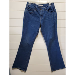 Levi's 515 bootcut womens size 8 medium wash denim jeans